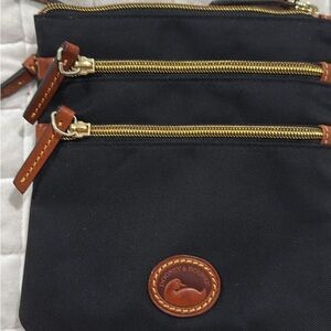 Dooney & Bourke Black and Brown Women crossbody